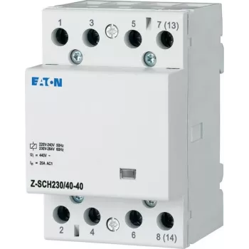 EATON Z-SCH230/40-40 Instaliacinis kontaktorius, 4 NO, 40 A, 230 V AC ritė 248852