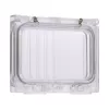 Eaton SKF-FF4 apžiūros langelis su atlenkiamu dangteliu, 4 TE, 94x77x25 mm, pilkas 233780