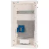 Eaton KLV-48HWM-F įleidžiama paskirstymo lenta, 48 modulių vienetai, 4 eilės, permatomos durys, balta 178836
