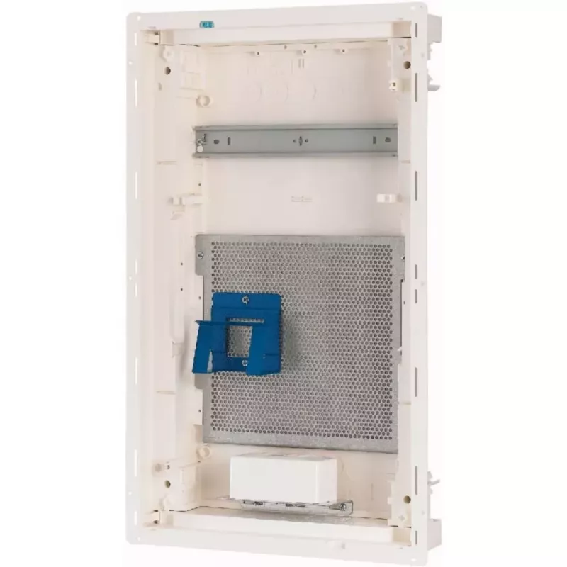 Eaton KLV-48HWM-F įleidžiama paskirstymo lenta, 48 modulių vienetai, 4 eilės, permatomos durys, balta 178836