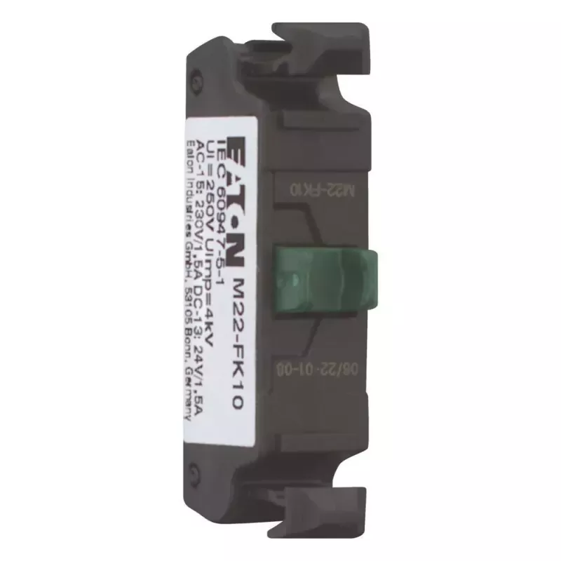 Eaton M22-FK10 plokščiasis normaliai atviras kontaktas, RMQ-Titan serija 180792