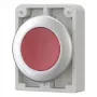 Eaton M30C-FDL-R plokščias apvalus chromuotas raudonas mygtuko aktuiatorius 182926
