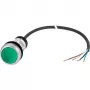 Eaton RMQ-Titan plokščias žalias apšviestas mygtukas, 1NO, 24V AC/DC, 22,5mm, C22-DL-G-K10-24-P62 185586