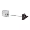 Eaton NZM2-XS-L rotacinė rankenėlė, ilga, blokuojama OFF padėtyje, IP66, juoda 266642