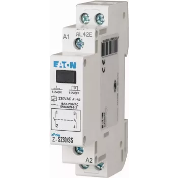 Eaton Z-S230/SS modulinis kontaktoriuss 2NO 20A 230V AC baltas 265271