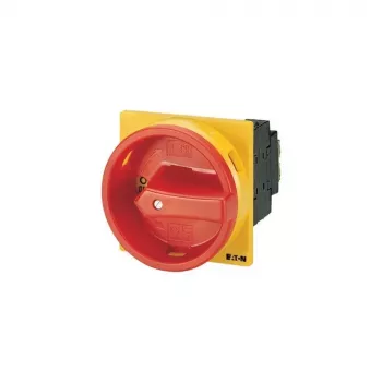 Eaton P1-25/E/SVB pagrindinis jungiklis, 3 polių, 25 A, 690 V AC, įleidžiamas, raudonas/geltonas, 110197