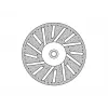Donau Elektronik 1646 deimantinis pjovimo diskas 22 mm metalui, stiklui, epoksidinei dervai, 1 vnt.