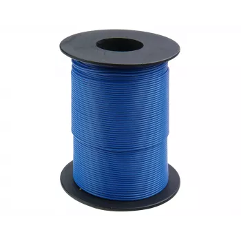 Donau Elektronik 105-2-100 montavimo laidas 1 x 0,20 mm² mėlynas 100 m