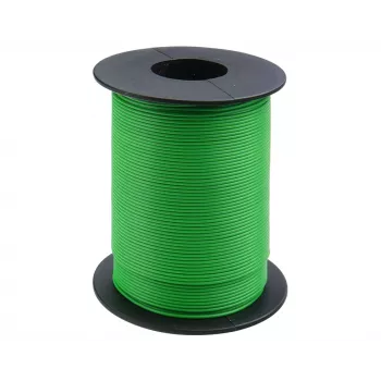 Donau Elektronik 105-4-100 montažinė viela 0,20 mm² žalia 100 m