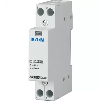 Eaton Z-SCH230/1/25-20 modulinis kontaktorius, 230V AC ritė, 25A, 2 NO, 1 modulis 120853