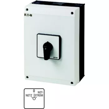 Eaton T5-4-8902/I5 4 polių pagrindinis jungiklis 63 A, juodas/baltas 207214