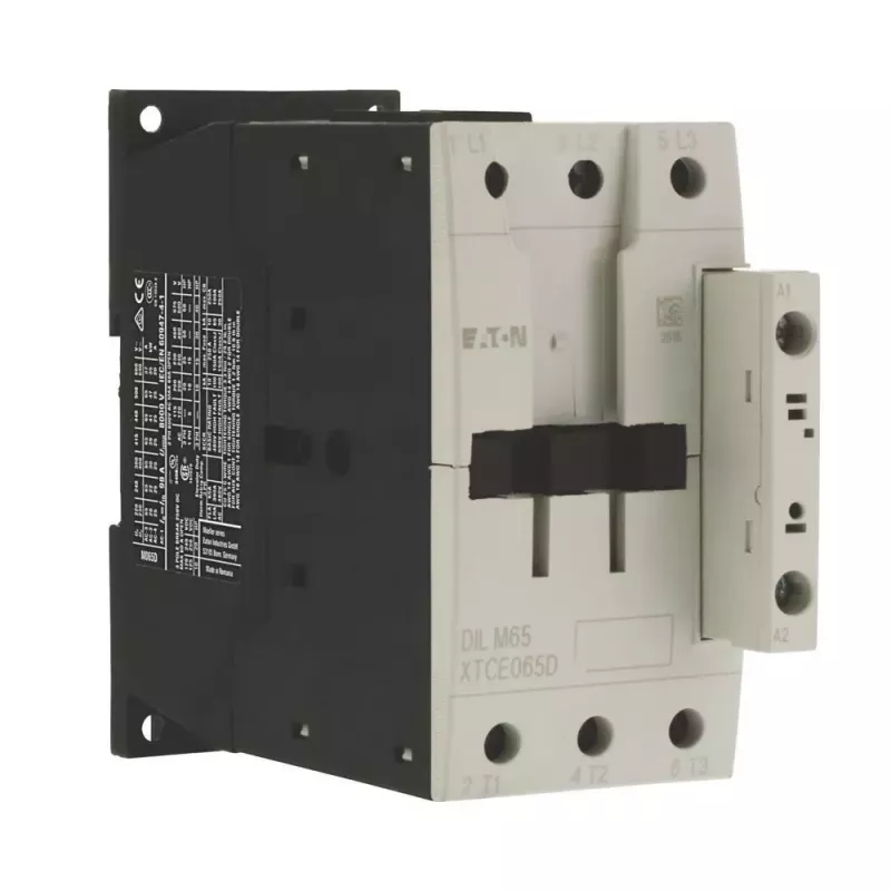 Eaton DILM65(RDC24) 3 polių kontaktoriuss, 65 A, 24 V DC ritė 277908