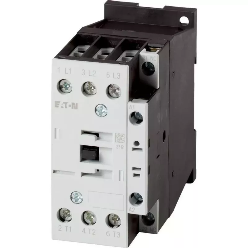 Eaton DILM17-01 kontaktoriuss, 3 polių, 17 A, 230 V AC ritė, 1 NC pagalbinis 277036