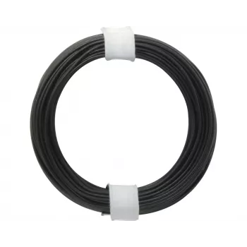 Donau Elektronik 118-1 lankusis laidas 1 x 0,14 mm² juodas 10 m