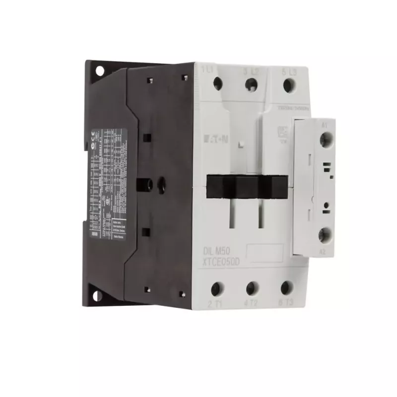 Eaton DILM50 galios kontaktorius, 3 polių, 50 A AC-3, 230 V AC ritė, IP00, baltas 277830
