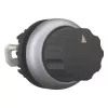 Eaton M22-WR4 juodas rotacinis perjungiklio rankenėlė, 4 padėčių, fiksuojamoji