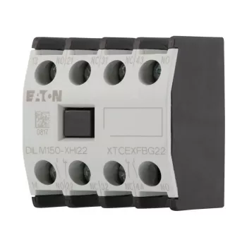 Eaton DILM150-XHI22 pagalbinis kontaktų blokas, 2NO+2NC, priekinio montavimo, varžtiniai gnybtai 277950