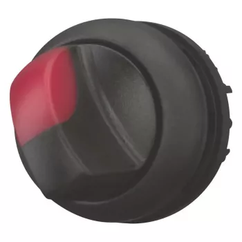 Eaton M22S-WLKV-R perjungiklio pavara, 2 padėčių fiksavimo, juoda rankenėlė, plastikinis priekinis žiedas 284399
