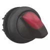 Eaton M22S-WLKV-R perjungiklio pavara, 2 padėčių fiksavimo, juoda rankenėlė, plastikinis priekinis žiedas 284399