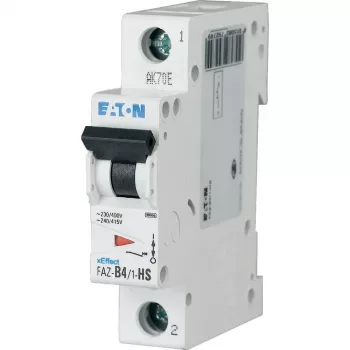Eaton FAZ-B4/1-HS automatinis grandinės pertraukiklis, B tipo, 4A, 1 polių, 10kA, 279274