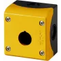 Eaton M22-IY1 geltonas tuščias korpusas, 1 montavimo vieta, pagrindo montavimas, 80 x 72 x 56 mm, IP66, IK08 216536