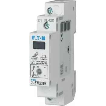 Eaton Z-SWL230/S avarinio sustabdymo mygtuko aktuaratorius, grybo formos galvutė, traukimo-atleidimo mechanizmas, raudona/geltona, 22,5 mm montavimas 292300