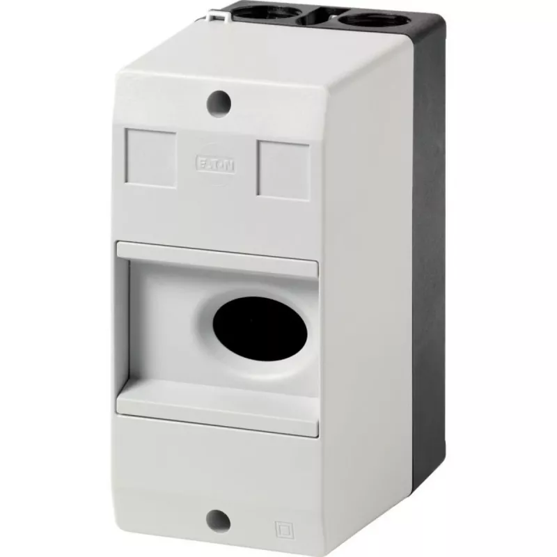 Eaton CI-PKZ01 paviršinio montavimo dėžė su integruotu jungikliu, 158 x 80 x 116,5 mm, pilka 281403