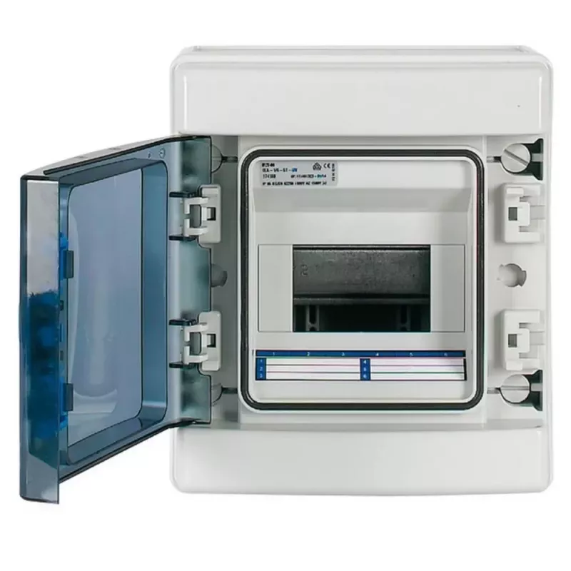 Eaton 174222 IKA-1/6-ST mažasis skirstomasis skydas, 1 eilės, 6 modulių, baltas
