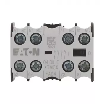 EATON 04DILE pagalbinis kontaktų blokas, 4 NC, priverstinai valdomi, priekinis montavimas, DILM7-DILM38 kontaktoriams 010256