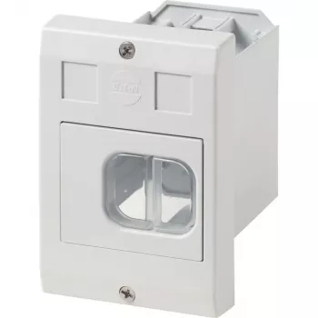 Eaton E-PKZ01-G tuščias korpusas su sukimosi jungikliu ir membraninėmis įvadomis, pilkas 281634