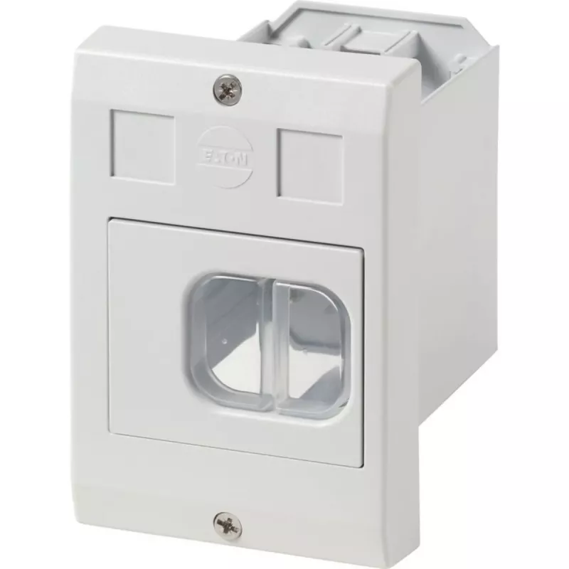Eaton E-PKZ01-G tuščias korpusas su sukimosi jungikliu ir membraninėmis įvadomis, pilkas 281634