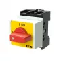 Eaton P1-25/IVS-RT pagrindinis perjungimo jungiklis 3 polių 25A I-0-II priekinio skydo montavimo juodas 013140