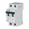 Eaton FAZ-C6/2 automatinis grandinės pertraukiklis (MCB), 6 A, 2 polių, C tipo, 10 kA, 230/400 V AC 278754
