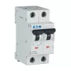 Eaton FAZ-C6/2 automatinis grandinės pertraukiklis (MCB), 6 A, 2 polių, C tipo, 10 kA, 230/400 V AC 278754