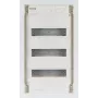 Eaton KLV-36UPP-F įleidžiama paskirstymo skydinė, 36 modulių, 3 eilės, permatomos tamsintos durelės, balta 178802