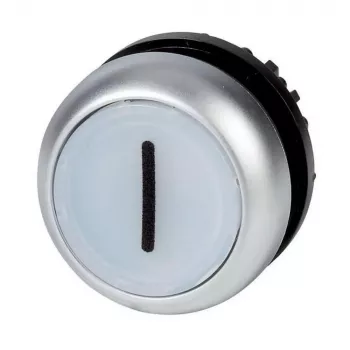 Eaton M22-DRL-W-X1 baltas LED signalinis indikatorius, 22,5 mm, 24V AC/DC, IP67/IP69K 216963