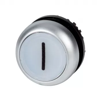 Eaton M22-DRL-W-X1 baltas LED signalinis indikatorius, 22,5 mm, 24V AC/DC, IP67/IP69K 216963
