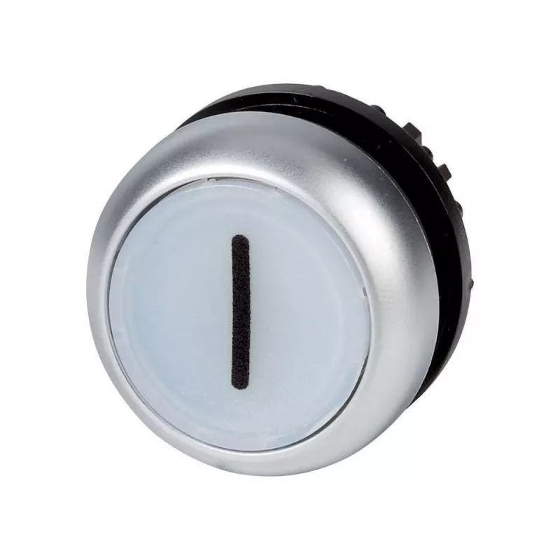 Eaton M22-DRL-W-X1 baltas LED signalinis indikatorius, 22,5 mm, 24V AC/DC, IP67/IP69K 216963