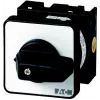 Eaton T0-5-15139/E 2 polių kumštelinis jungiklis, ON-OFF, 20A, 690V AC, priekinio skydo montavimas, juodas/baltas 014135