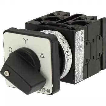 Eaton T0-4-8410/E kumštelinis jungiklis 3 polių 20A 690V 4 padėčių juodas 024604