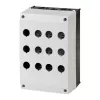 Eaton M22-I12 paviršinio montavimo korpusas, 1 valdymo taškas, pilkos spalvos plastikas, IP66/IP67/IP69K 222688