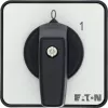 Eaton T0-1-15402/E 2 polių kumštelinis jungiklis, 20A, 690V AC, IP65, juodas 053092