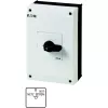 Eaton T5B-4-8902/I4 4 polių kumštelinis jungiklis, 20 A, 690 V AC, juodas/baltas 207237