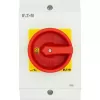 Eaton P1-25/I2-SI/HI11 3 polių pagrindinis jungiklis 25A 690V AC, įleidžiamas, IP65 priekis, baltas 207310