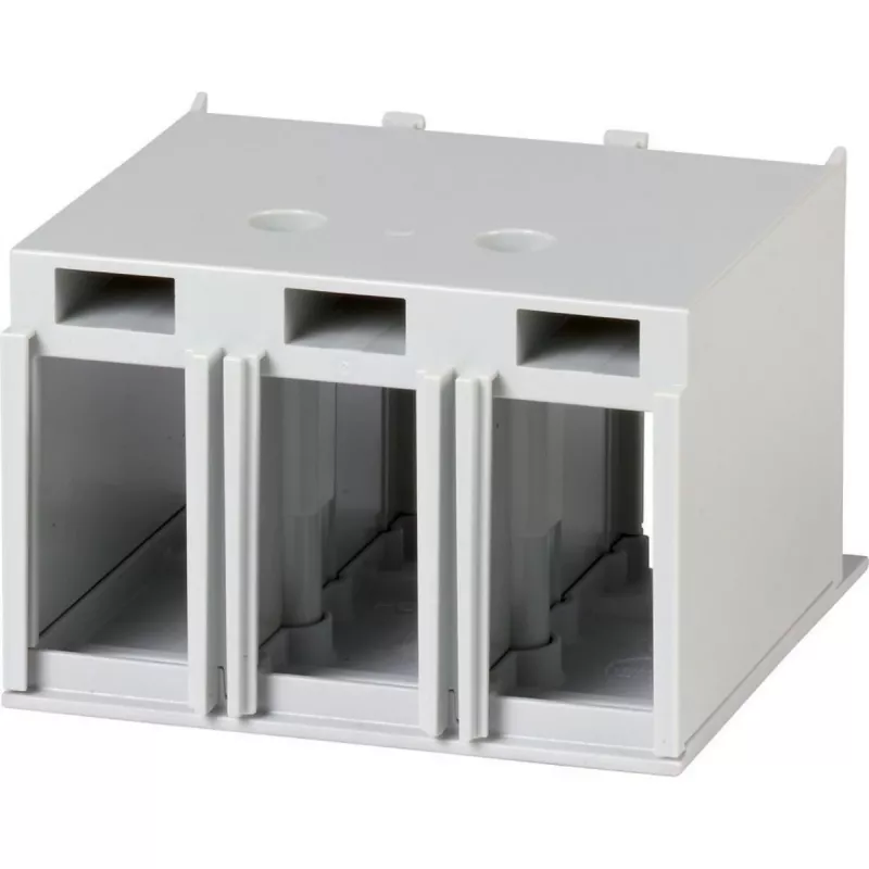 Eaton 260038 gnybtų dangtelis NZM2 3 polių grandinės pertraukikliams, BG2 korpusas, pilkas