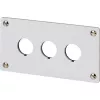 Eaton M22-E3Q aliumininis valdymo pulto korpusas, pilkas, 3 išpjovos, IP65 216544
