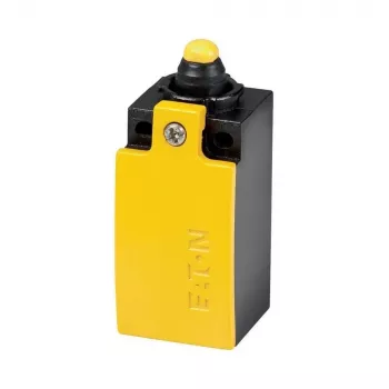 Eaton LSM-11S ribinis jungiklis su ritinėlio svirtimi, 1NO+1NC, 6A, IP66/IP67, geltonas 266140
