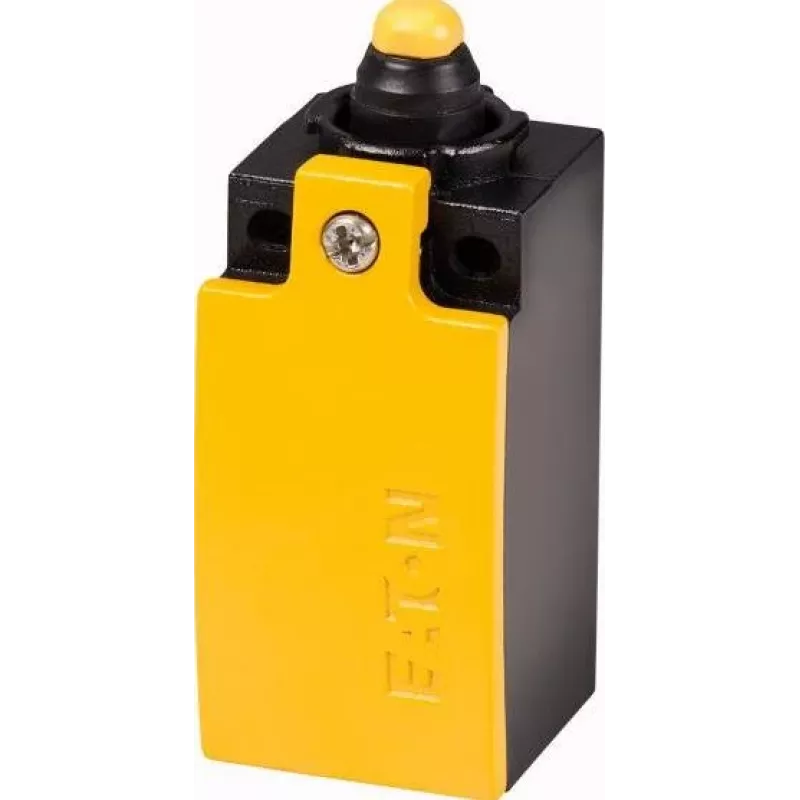 Eaton LSM-11S ribinis jungiklis su ritinėlio svirtimi, 1NO+1NC, 6A, IP66/IP67, geltonas 266140