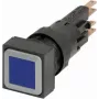 Eaton RMQ16 Mygtuko Aktuatorius Q18LT-GE/WB, Lygus, Momentinis, Apšviestas, Geltonas Mygtukas, Juodas Rėmelis, 16,2 mm Montavimas 088449