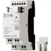 Eaton EASY-E4-DC-6AE1 PLC valdymo modulis, 12/24 V DC, 6 skaitmeniniai įėjimai, 2 analoginiai įėjimai, 4 relių išėjimai, plečiamas, integruotas LCD